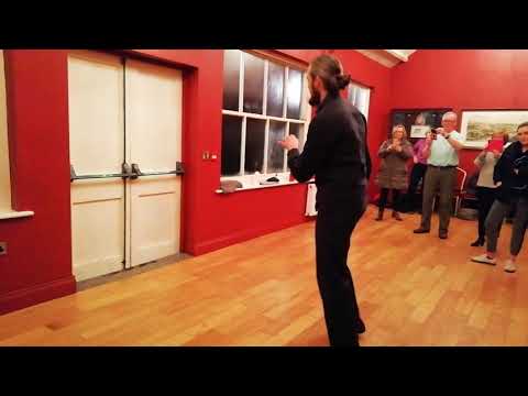 Solo Jazz. Groove. Box step, FOTL, half braak, tackie Annie, full break.