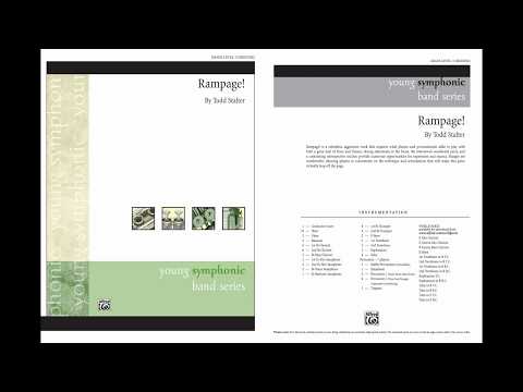 Rampage!, by Todd Stalter – Score & Sound