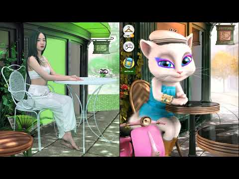 Imitate Angela - Angela Or More Lovely Girl - Talking Angela In Real Life