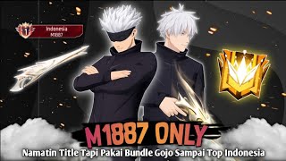 Download lagu Continue Pushing Weapon Titles But Using Gojo Bundles to Reach Indonesia's Top 10 M1887 - BR RANK mp3