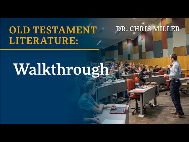 Thumbnail for video titled: Old Testament | Old Testament Walkthrough
