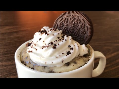 Oreo Mug Cake in 1 Minute | Eggless Microwave Cake Recipe | Em’s Kitchen