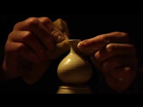 Throwing a Miniature Vase on Potter's Wheel - Jehn Ceramika