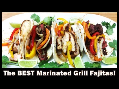 The BEST Homemade Marinated Grilled Fajitas!...