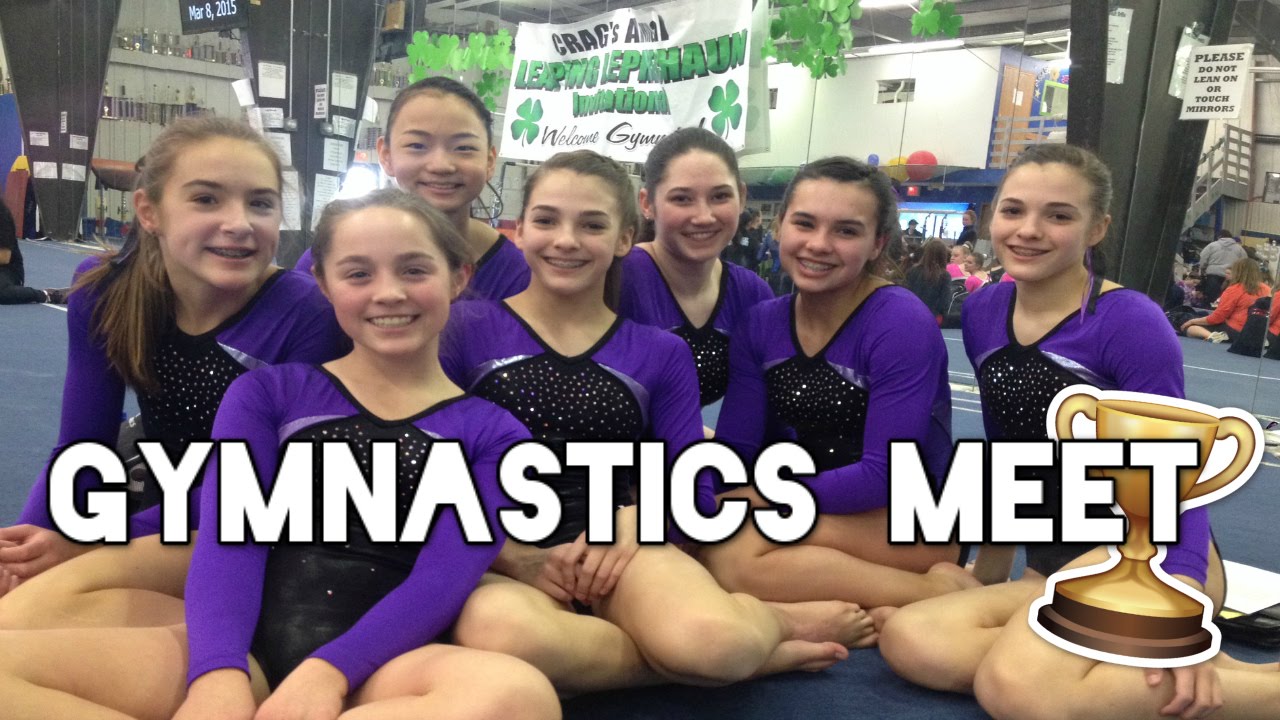 Xcel Platinum Gymnastics Meet: Leaping Leprechaun 2015 - YouTube