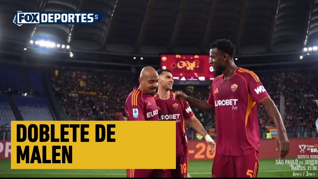 🤩​💥​ DOBLETE de Malen | Roma 2-0 Pisa | Serie A 2026 | Jornada 32