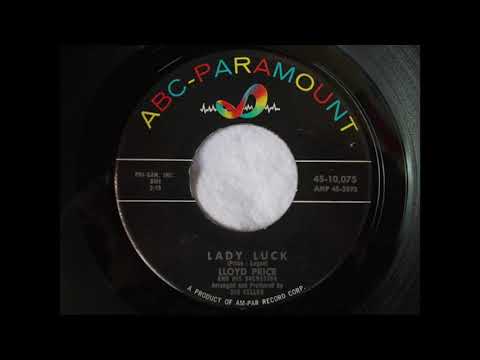 Lloyd Price And His Orchestra - "Lady Luck" (7" Vinyl, 1960)