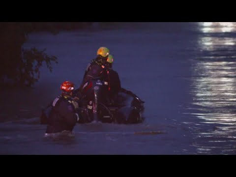 Man dies at hospital after being pulled from vehicle swept away by flash flooding in Arlington