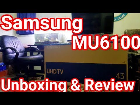 Unboxing dan Review Samsung TV MU6100 Indonesia 4K HDR for PS4 / PC gaming