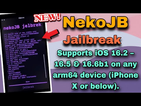 Upcoming NekoJB Jailbreak for KFD | For iOS 16.2 – 16.5 & 16.6b1 on arm64 device (iPhone X or below)