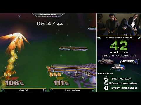 Construct 117 - Gary Oak vs lowercasehero - Melee Singles WQ