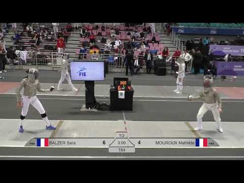 Tunis Grand Prix 2025 SWS - L64 - Sara Balzer FRA v Mathilde Mouroux FRA
