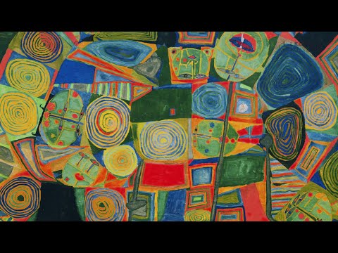 Kunstlieblinge | Friedensreich Hundertwasser, 170 Le jardin des morts heureux