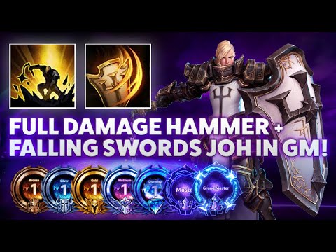 Johanna Falling Sword - FULL DAMAGE HAMMER + FALLING SWORDS JOH IN GM! - Bronze 2 Grandmaster S3 202