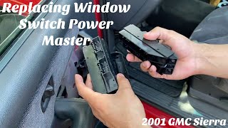 2001 GMC Sierra Quick Window Switch Power Master Replacement