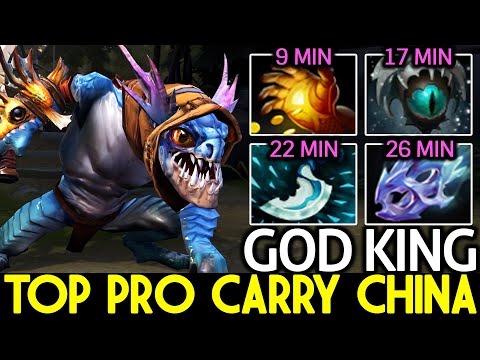 GOD KING [Slark] Top Pro Carry China Show His Style Build Dota 2