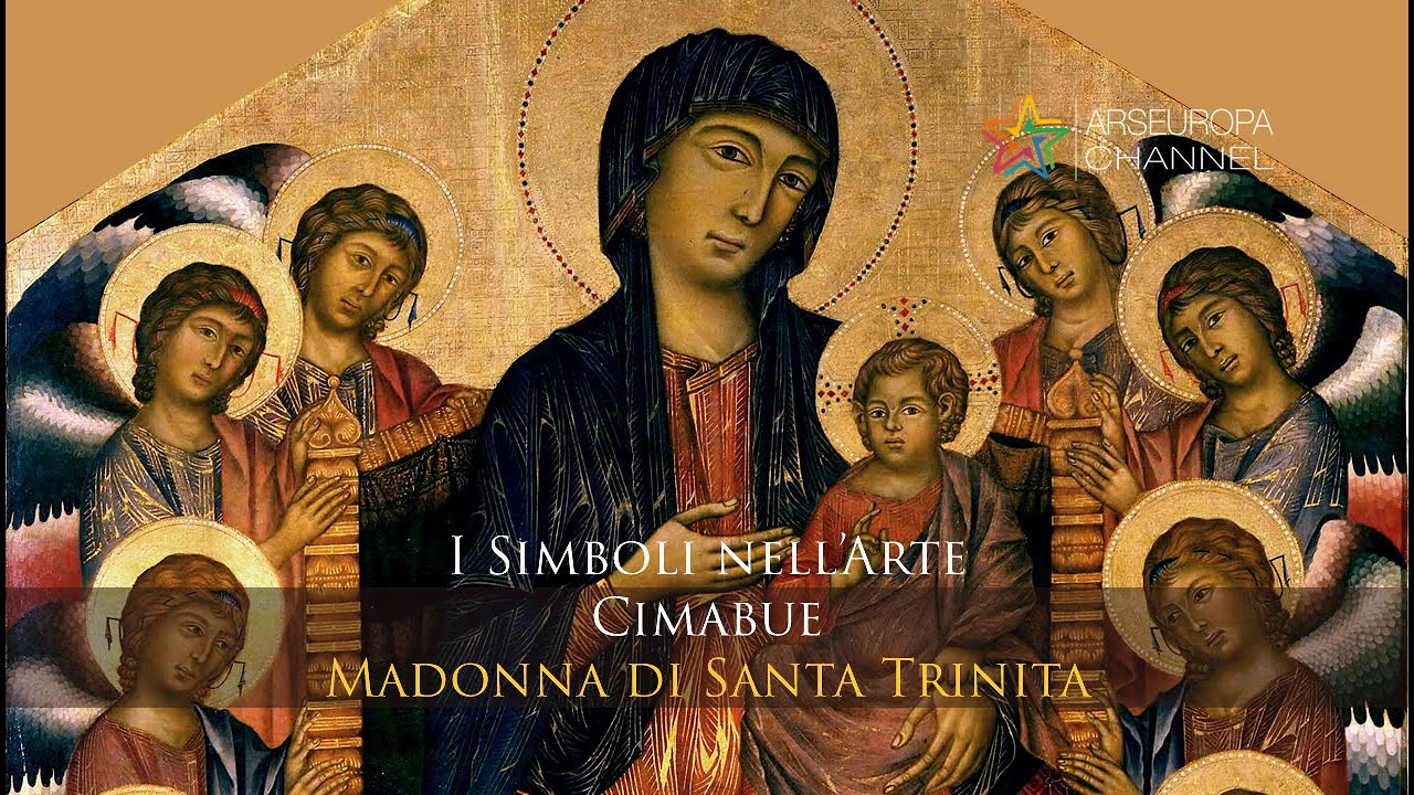Simbologia di Madonna di Santa Trinita - Cimabue - I SIMBOLI NELL'ARTE