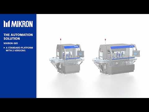 MIKRON - Automation - G05 - Scalable and modular assembly solution