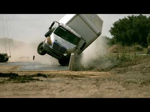 MASH TL-4 Impact Test: Slow Motion Gut Shot