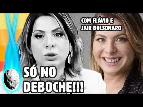 DANIELA LIMA DEBOCHA DE AÇÃO DE JAIR, ALÉM DE ESCULHAMBAR FLÁVIO BOLSONARO E VORCARO | PLANTÃO