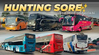 Download lagu AFTERNOON BUS DEPARTURES AT ARJOSARI TERMINAL MALANG | BUS HUNTING JUNE 25, 2026 mp3