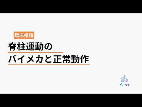腰痛の評価が変わる、脊柱の"正しい動き方"の基準