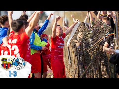 REZUMAT | Metalurgistul Cugir - Corvinul Hunedoara 1 - 3 (1-0), sâmbătă 26 martie 2022