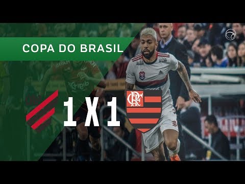 ATHLETICO-PR 1 X 1 FLAMENGO - GOLS - 10/07 - COPA DO BRASIL 2019