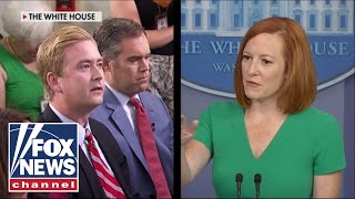 Peter Doocy looks back at press duels with Psaki ahead of her final briefing