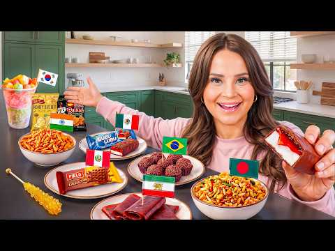 I Tried Snacks From Around The World!