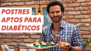 Postres deliciosos y que si pueden comer las personas que viven con diabetes | #ChefOropeza