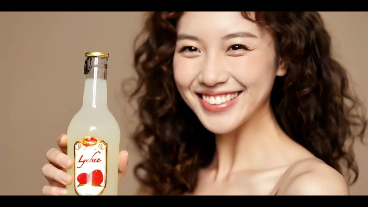 全新AI創作｜Shezan 濃縮荔枝味果汁廣告