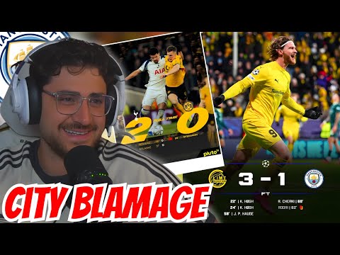 CITY BLAMIERT SICH GEGEN BODØ/GLIMT ☠️😂 Dortmund verliert gegen Tottenham... 😕 CL-Live Reaktion 👀🔥⚽