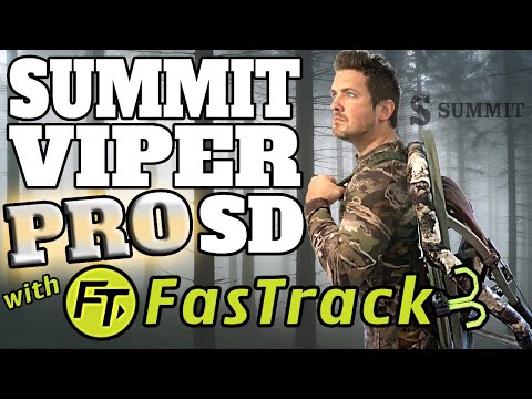 Summit Viper Pro SD Climbing Treestand Review and Demo with FasTrack Accessories. The🥇BEST Climber!