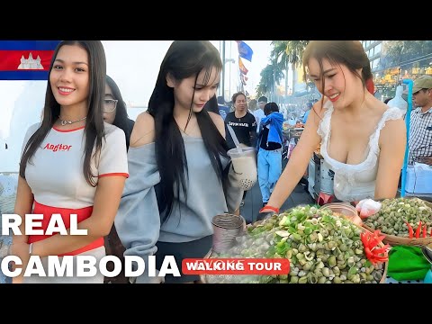 Best Street Food Paradise in Phnom Penh City | Real Cambodia Life 2026 & Street Walking Tour