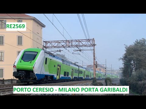 Cab Ride Porto Ceresio-Milano P. Garibaldi a bordo di un Caravaggio