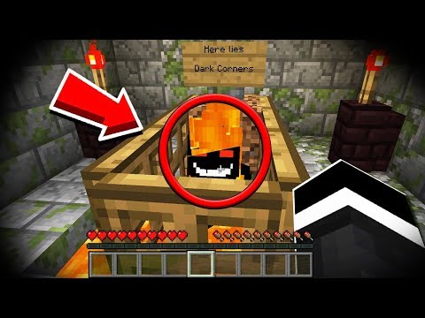 I dug open a Creepy Grave in Minecraft, this was inside... *SCARY MINECRAFT VIDEO*