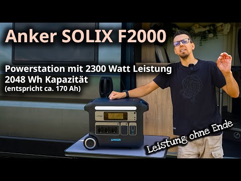 Our most powerful power station - Anker SOLIX F2000