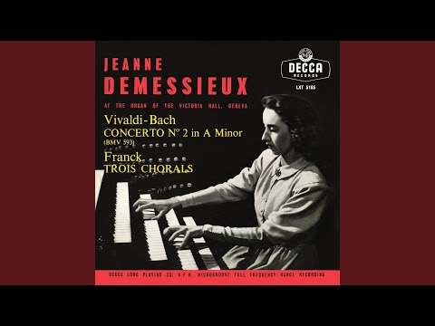 Franck: 3 Chorals for Organ: 1. Choral in E Major, FWV 38
