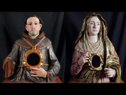 Restauración Bustos Relicarios siglos XVI y XVII
