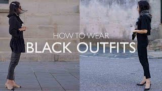 HOW TO WEAR ALL BLACK - Easy Styling Tips & Outfit Ideas