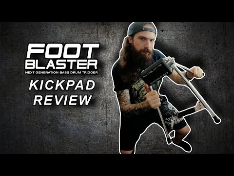 Footblaster KICKPAD complete review + USING IT WITH ELECTRONIC KIT