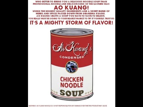 A Kyllax Smite Commercial - Ao Kuang Noodles