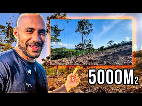 I WILL SPEND THE REST OF MY DAYS HERE! I BOUGHT MY FIRST PLOT OF LAND! 5000m2