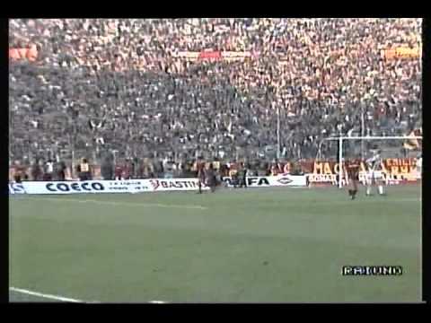 1988 November 9 AS Roma Italy 2 Partizan Belgrade Yugoslavia 0 UEFA Cup