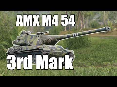 Wot Console - 3rd Mark Game - AMX M4 54 - Dragon Ridge