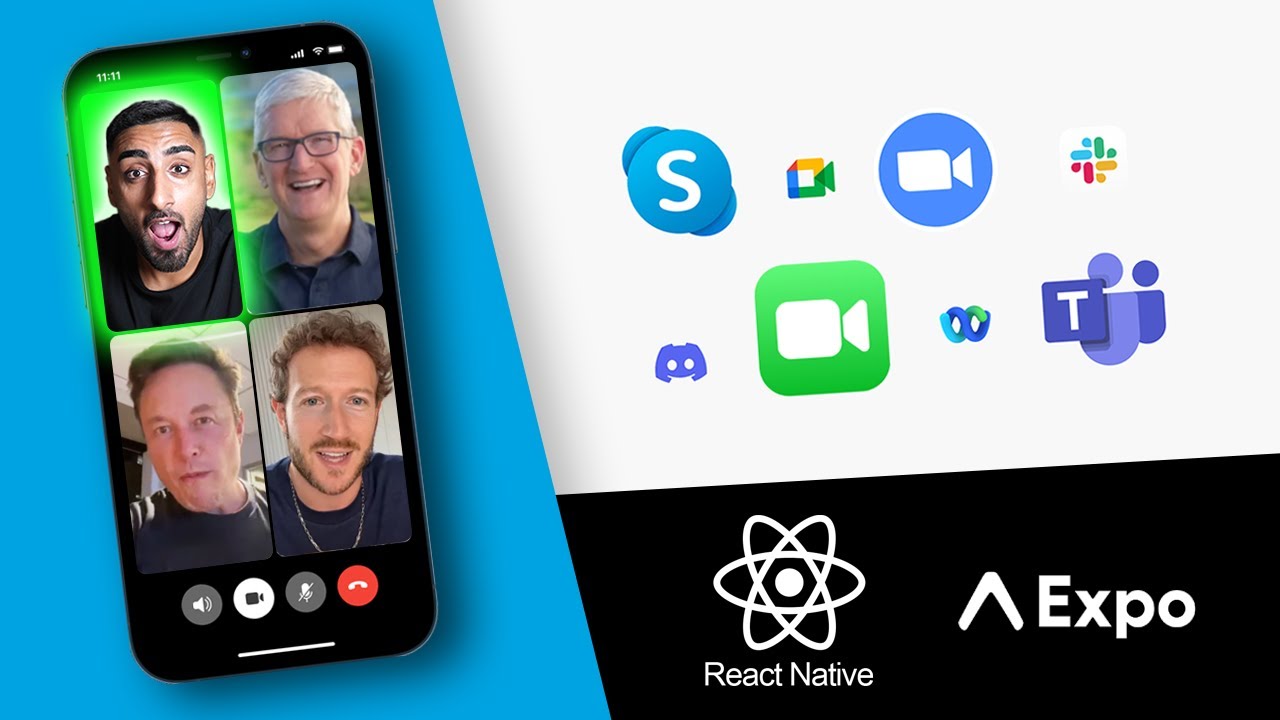 🔴 Let’s build a Zoom 2.0 Clone with REACT NATIVE! (Video & Audio, Clerk Auth, GetStream, Expo)