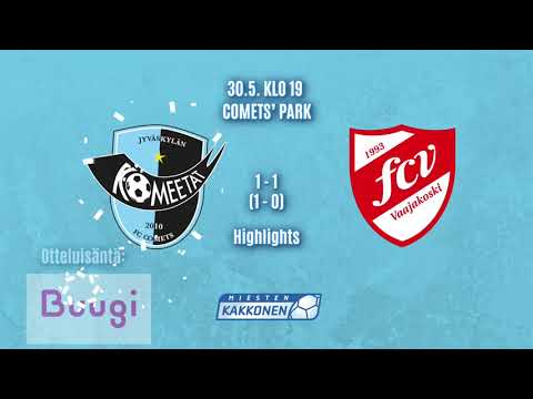 Komeetat - FC Vaajakoski 1 - 1 (1 - 0) 30.5.2022 Highlights