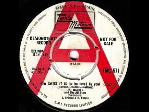 Jr Walker & The All Stars  - How Sweet It Is (To Be Loved By You) - UK Tamla Motown Demo 12.08.66