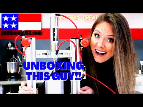 Bath Bomb USA - Unboxing the Bath Bomb Press - Part 1